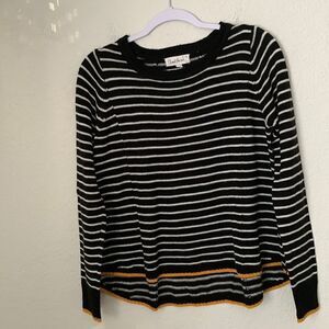 Cloud Chaser Women’s Striped Long Sleeve Sweater Size L